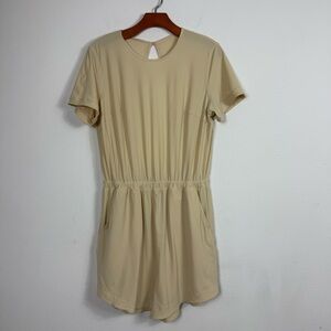 Lululemon Lightweight High-Neck Romper Prosecco Sz 10